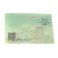 Wholesale business id phone case pvc plastic credit card holder