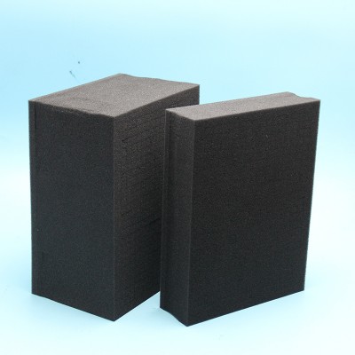 custom pluck Cutout Cube Block Sponge