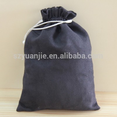 Large Double drawstring velvet pouch, velvet shoe dust bag